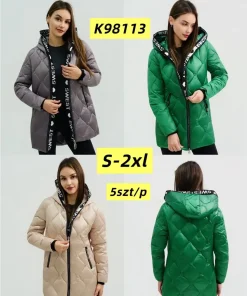 Kurtki Damskie,size s-2xl,Paczka 5szt,1kolor