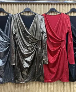 Sukienki Damskie WŁOSKA,Size uni,paczka 6szt, mix kolor