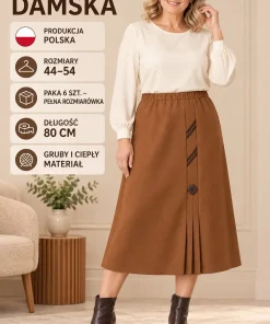 Spódnica DAMSKI ,size 44-54,Paczka 6szt,1kolor
