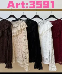 Bluzki Damskie WŁOSKA,Size uni,paczka 8szt, mix kolor