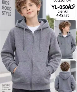 Bluzy DZIECIĘCA,size 4-12lat,Paczka 5szt,1kolor