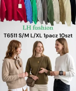 Swetry Damskie,size s/m-l/xl,Paczka 10szt,mix kolor