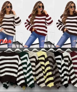 Swetry DAMSKA,size uni,Paczka 6szt,mix kolor