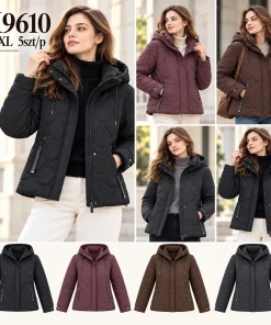Kurtki Damskie,size s-2xl,Paczka 5szt,1kolor