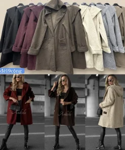Płaszcz Damskie WŁOSKA,Size uni,paczka 6szt, mix kolor