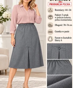 Spódnica DAMSKI ,size 44-54,Paczka 5szt,1kolor
