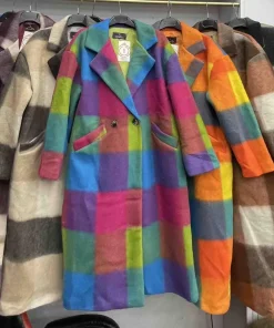 Płaszcz Damskie WŁOSKA,Size uni,paczka 6szt, mix kolor
