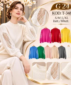 Swetry damskie ,size s/m-l/xl,Paczka 10szt,mix kolor