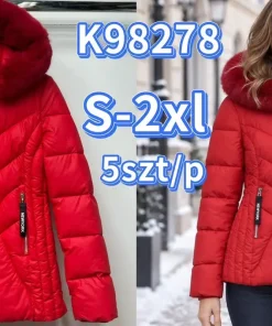 Kurtki Damskie,size s-2xl,Paczka 5szt,1kolor