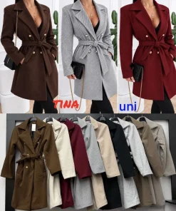 Płaszcz DAMSKA,size uni,Paczka 6szt,mix kolor