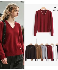 Swetry Damskie,Size m/l-xl/2xl,Paczka 12szt,mix kolor