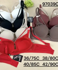 Biustonosz C Damskie,size 36/75-42/90,Paczka 6szt,1kolor
