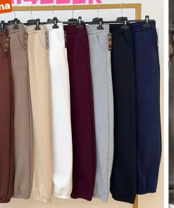 Spodnie Damskie WŁOSKA,Size uni,paczka 6szt, mix kolor