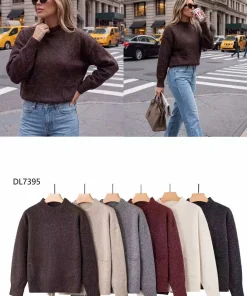 Swetry Damskie,size uni,Paczka 10szt,mix kolor