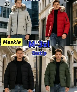 Kurtki MĘSKA ,size m-3xl,Paczka 5szt,1kolor