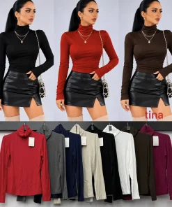 Bluzy DAMSKI ,size uni,Paczka 6szt,mix kolor