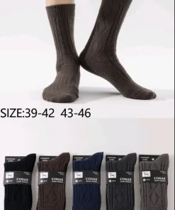 Skarpety MĘSKIE,size 39-46,Paczka 40szt,mix kolor