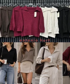 Swetry damskie ,size uni,Paczka 6szt,mix kolor