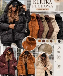 Kurtki damskie ,size uni,Paczka 6szt,mix kolor