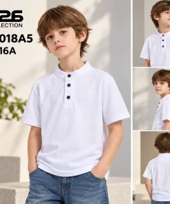 Bluzki DZIECIĘCA,size 6-16lat,Paczka 6szt,1 kolor