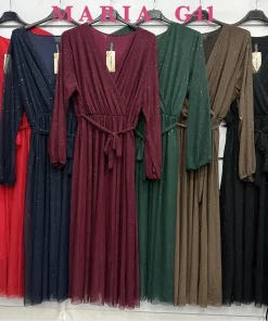 Sukienki DAMSKI ,size uni,Paczka 6szt,mix kolor