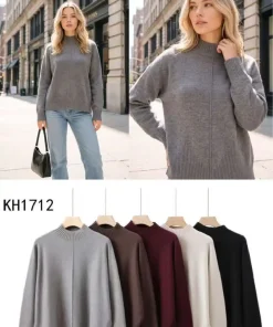Swetry Damskie,size uni,Paczka 10szt,mix kolor