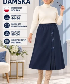 Spódnica DAMSKI ,size 44-54,Paczka 6szt,1kolor