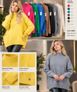 Swetry DAMSKA,size s/m-l/xl,Paczka 10szt,mix kolor