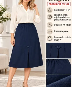 Spódnica DAMSKI ,size 44-54,Paczka 5szt,1kolor