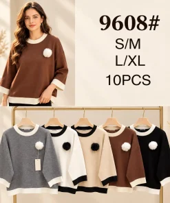 Swetry damskie ,size s/m-l/xl,Paczka 10szt,mix kolor