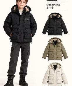 Kurtki DZIECIĘCA,size 8-16lat,Paczka 5szt,1 kolor