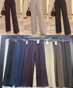Spodnie Damskie WŁOSKA,Size uni,paczka 6szt, mix kolor