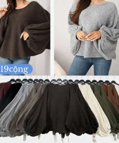 Swetry Damskie WŁOSKA,Size uni,paczka 6szt, mix kolor