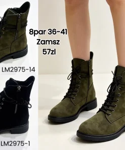 Buty Botki DAMSKIE (36-41, 8par)