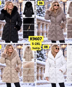 Kurtki DAMSKI ,size s-2xl,Paczka 5szt,1kolor