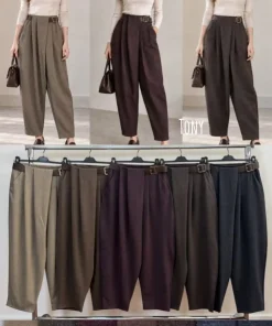 Spodnie Damskie WŁOSKA,Size uni,paczka 6szt, mix kolor