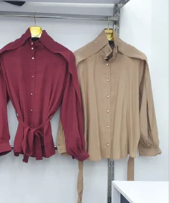 Koszule Damskie,size s-2xl,Paczka 5szt,1kolor
