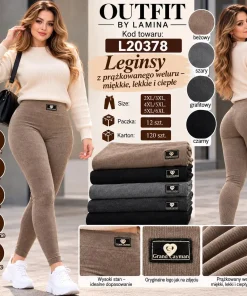 Leginsy Damskie,size 2/3-5/6xl,Paczka 12szt,mix kolor