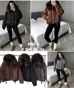 Kurtki DAMSKA,size s-xl,Paczka 6szt,1 kolor