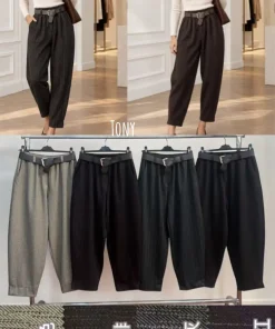 Spodnie Damskie WŁOSKA,Size uni,paczka 6szt, mix kolor