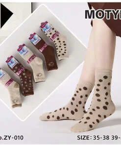 Skarpety Damskie,Size 35-42,Paczka 40szt,mix kolor