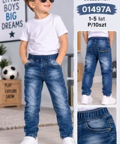 Spodnie JEANSY DZIECIĘCA,size 1-5lat,Paczka 10szt,1 kolor