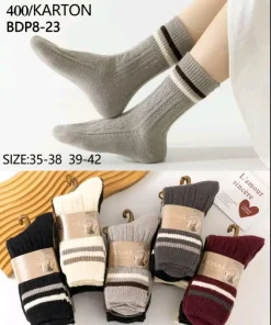 Skarpety Damskie,size 35-42,Paczka 40szt,mix kolor