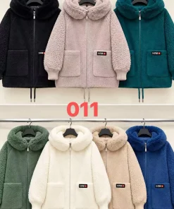 Kurtki Damskie,size uni,Paczka 6szt,mix kolor