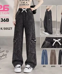 Spodnie JEANSY DZIECIĘCA,Size 4-12lat,Paczka 5szt,1kolor