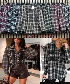 Koszula damskie ,size uni,Paczka 6szt,mix kolor