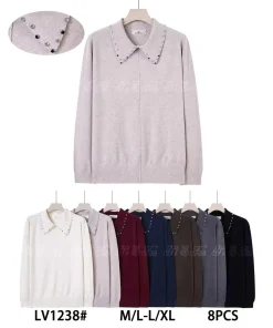 Swetry Damskie,size m/l-l/xl,Paczka 8szt,mix kolor