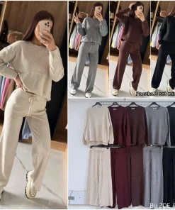Komplety Damskie WŁOSKA,Size uni,paczka 6szt, mix kolor