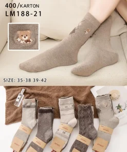 Skarpety Damskie,size 35-42,Paczka 40szt,mix kolor