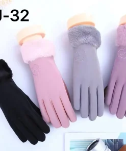 Rękawiczki Damskie,Paczka 12szt,mix kolor